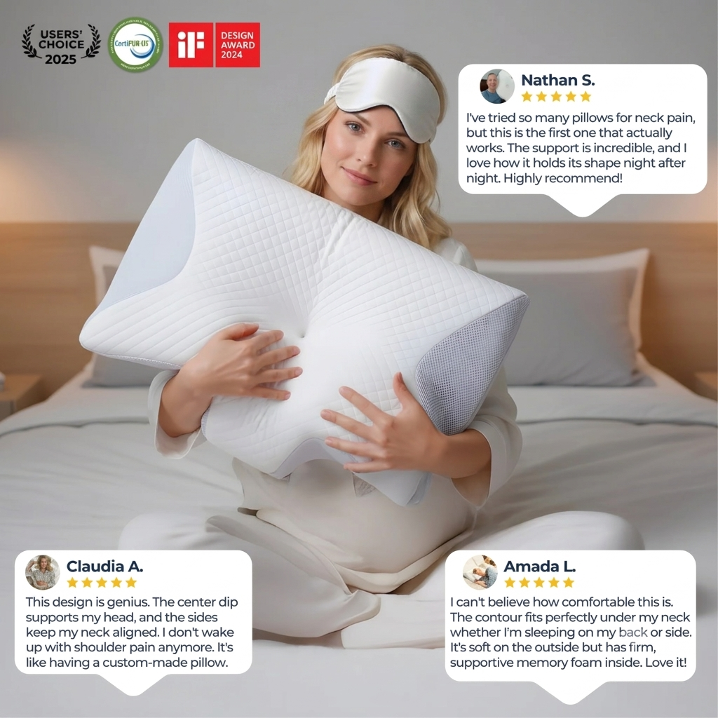 Snored™ Contour Relief Pillow