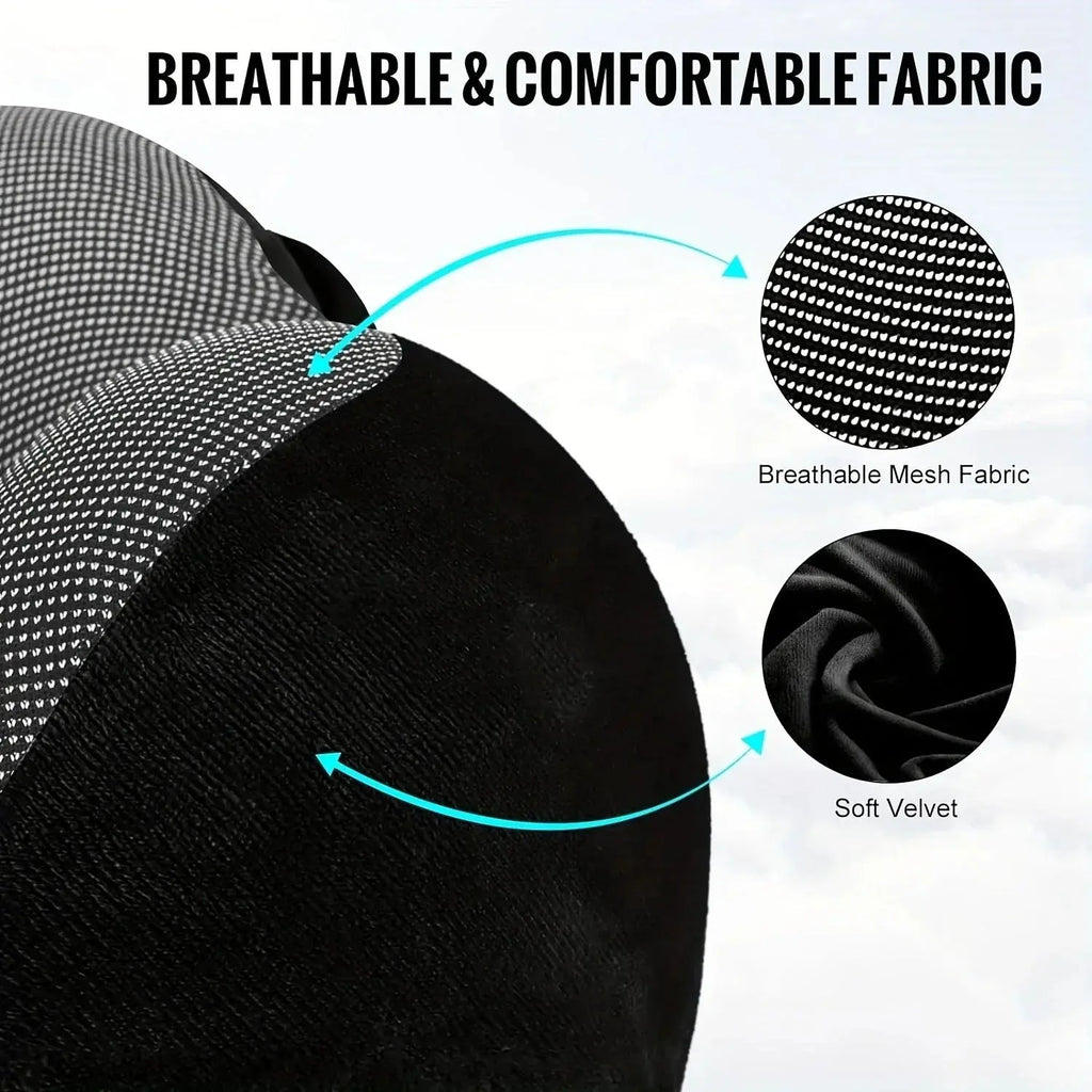 Snored Hooded U-Shaped Travel Pillow