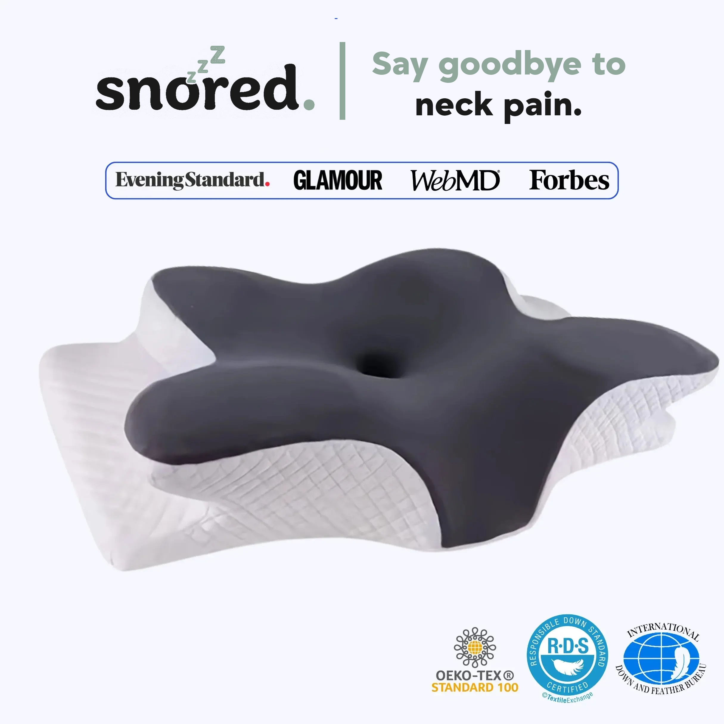 Snored™ Contour Relief Pillow